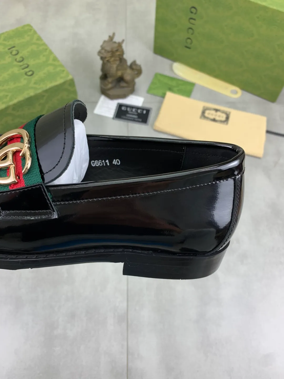 Men's men's shoes 💰P480 [New style] Water-dyed cowhide 💰💎💎💎 [Gucci] GUCCI high-end men's formal business leather shoes, original order 1:1 authentic goods! Original imported high-end open-edge beaded calfskin, original metal buckle, imported first-layer cowhide lining for feet, original outsole, men's shoe size: 38-45, 4️⃣ colors available